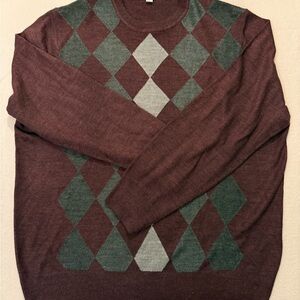 Dockers Argyle Men’s Sweater XXL